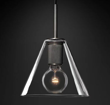 Light Luxury Retro Glass Chandelier